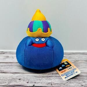 Dragon Quest Retro King Slime Plush 2005 Small New Japan Import US Seller